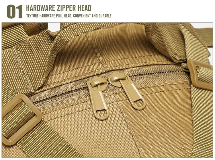 40L Taktisk reflekterende rygsæk ! Militære Molle Udendørs Rucksack ! Vandreture, Camping, Jagt & Rejsetaske