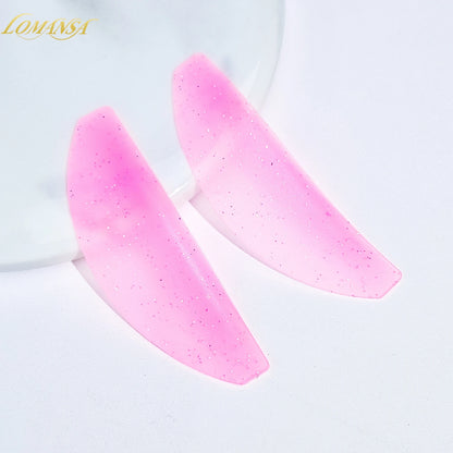 Lomansa 1 Pair Silicone Lash Softening Pads – Eyelash Perm Rods & Shields for Lash Lifting, Professional Eyelash Accessories
