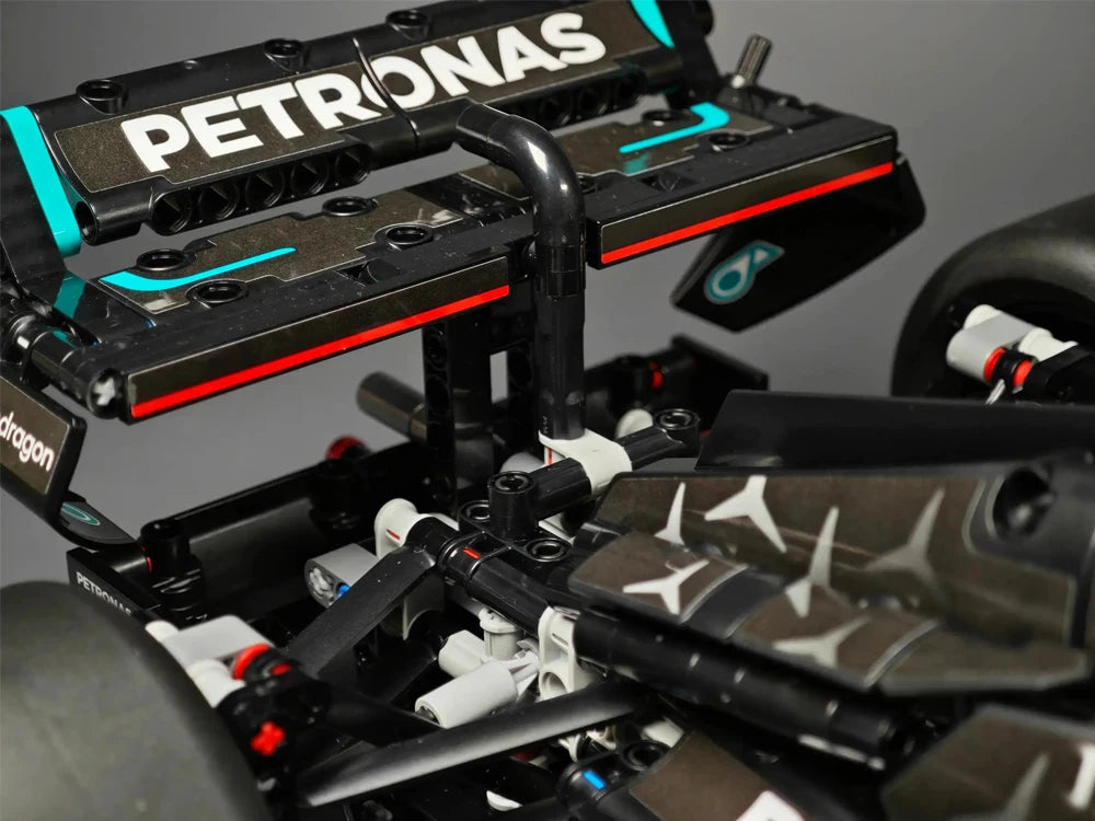 Teknologi 1642PCS Mekanisk Racing Bil bygning blokke W14 Venue Racing Model Kit for voksne & børn