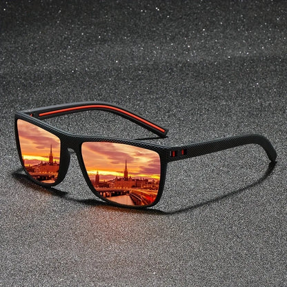 Fashion Vintage Square Polarized solbriller til mænd og kvinder ~ Designer UV400 Driving & Fishing Eyewear