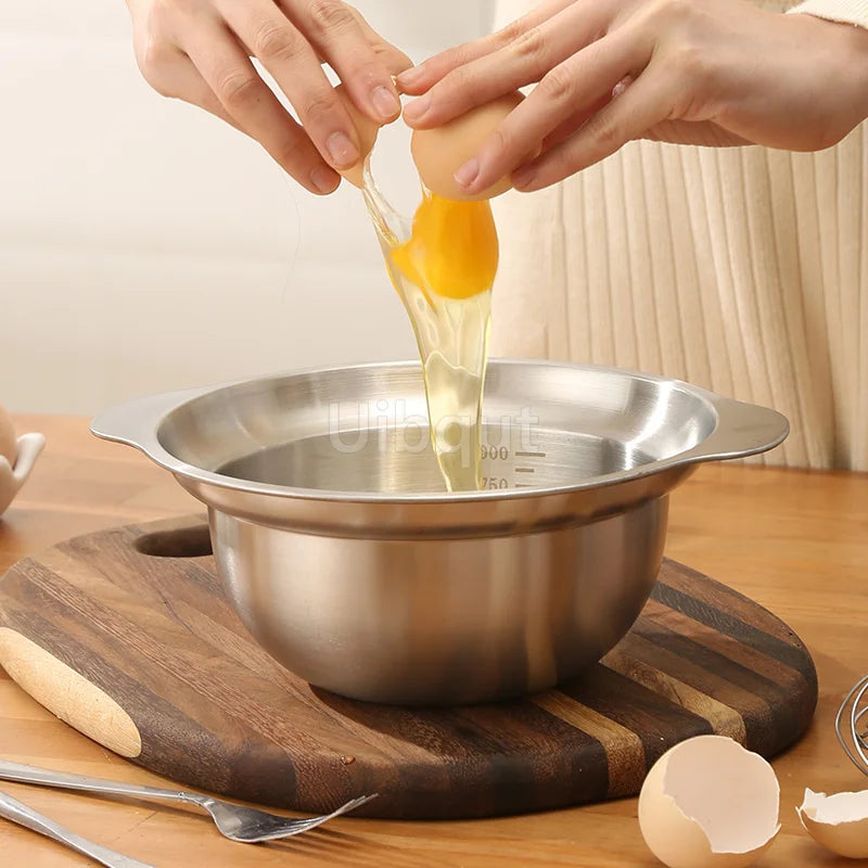 304 Stainless Steel Vegetable Washing Basin & Strainer – Multi-Purpose Rice Washer, Fruit Filter, Kitchen Drain Basket