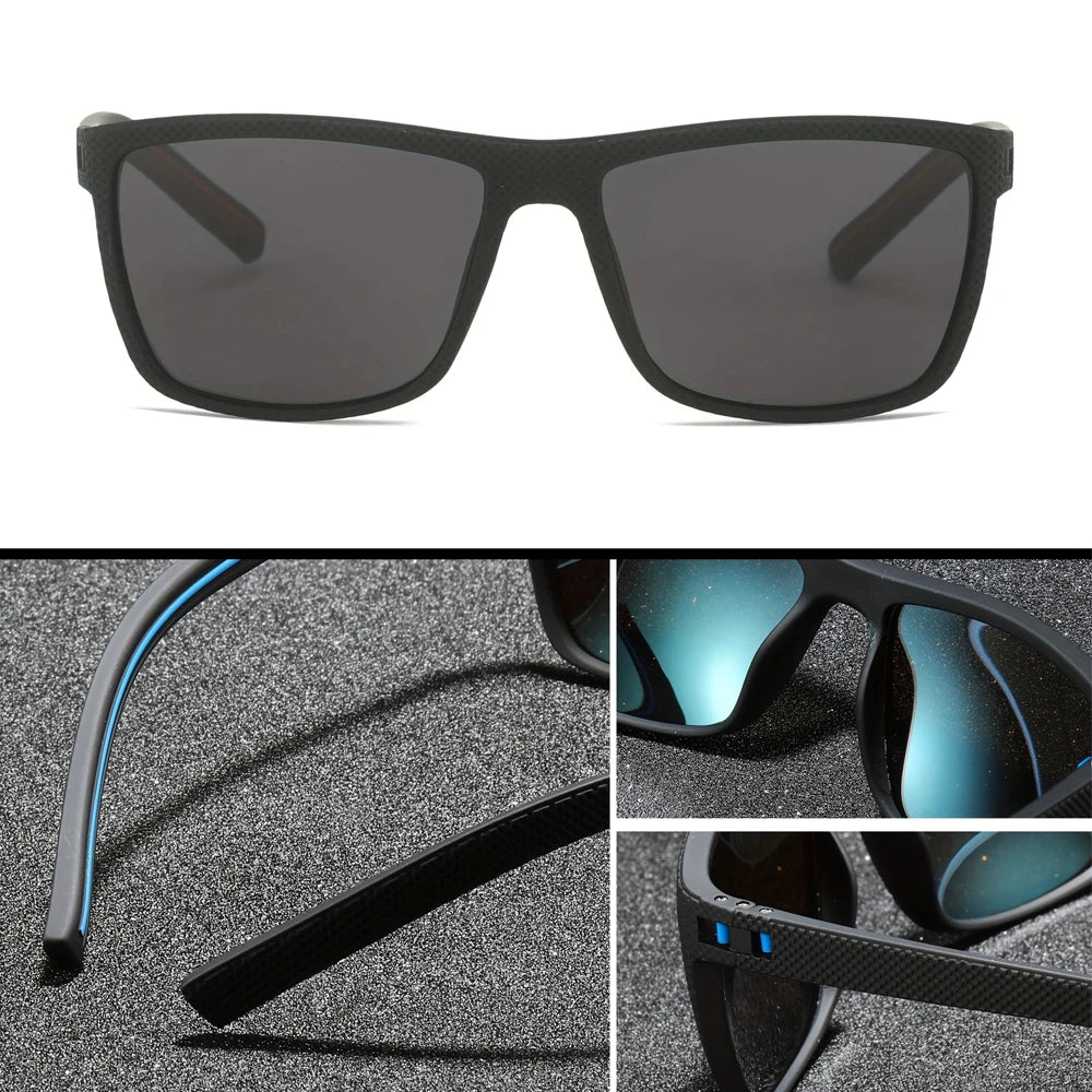 Fashion Vintage Square Polarized solbriller til mænd og kvinder ~ Designer UV400 Driving & Fishing Eyewear
