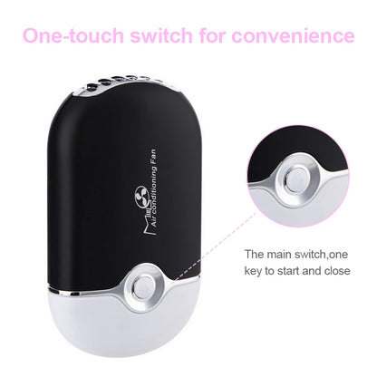 MASSA USB Mini øjenvipper Ventilator til hurtig tørring Lash lim Tørretumbler, Eyelash forlængerværktøj til professionel makeup