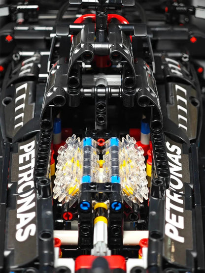 Teknologi 1642PCS Mekanisk Racing Bil bygning blokke W14 Venue Racing Model Kit for voksne & børn