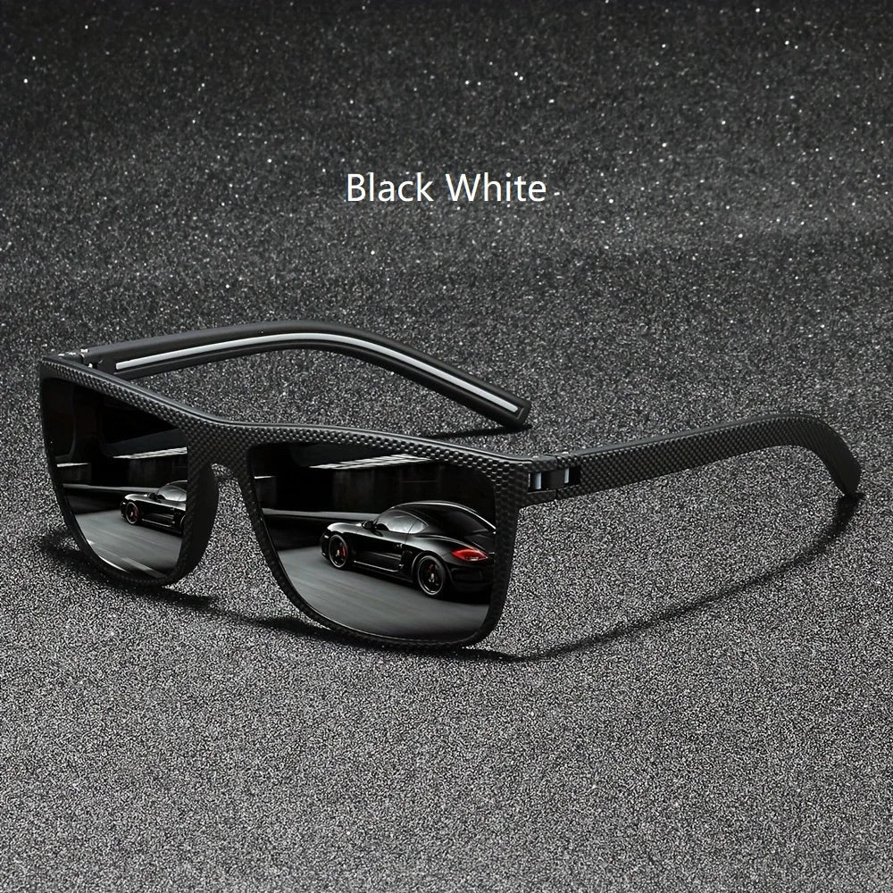 Fashion Vintage Square Polarized solbriller til mænd og kvinder ~ Designer UV400 Driving & Fishing Eyewear