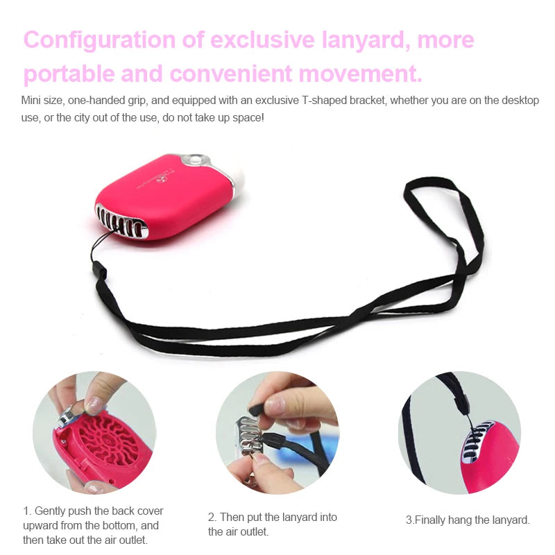 MASSA USB Mini øjenvipper Ventilator til hurtig tørring Lash lim Tørretumbler, Eyelash forlængerværktøj til professionel makeup