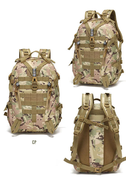 40L Taktisk reflekterende rygsæk ! Militære Molle Udendørs Rucksack ! Vandreture, Camping, Jagt & Rejsetaske
