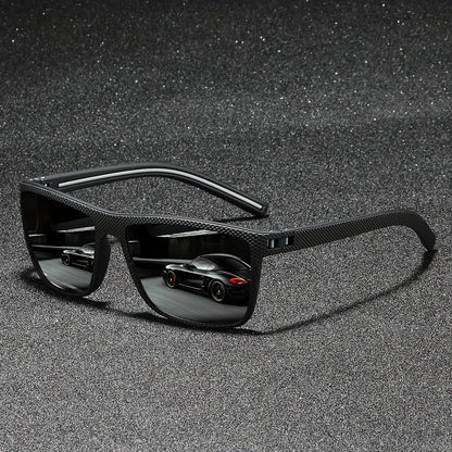 Fashion Vintage Square Polarized solbriller til mænd og kvinder ~ Designer UV400 Driving & Fishing Eyewear