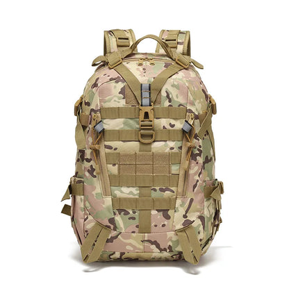 40L Taktisk reflekterende rygsæk ! Militære Molle Udendørs Rucksack ! Vandreture, Camping, Jagt & Rejsetaske