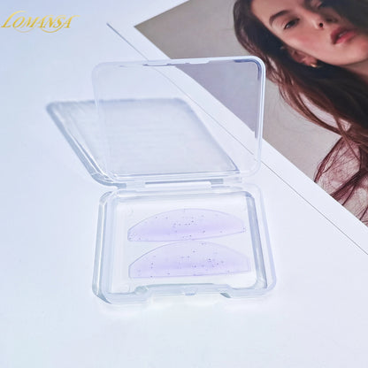 Lomansa 1 Pair Silicone Lash Softening Pads – Eyelash Perm Rods & Shields for Lash Lifting, Professional Eyelash Accessories