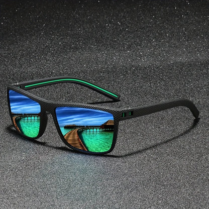 Fashion Vintage Square Polarized solbriller til mænd og kvinder ~ Designer UV400 Driving & Fishing Eyewear