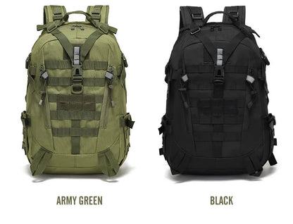 40L Taktisk reflekterende rygsæk ! Militære Molle Udendørs Rucksack ! Vandreture, Camping, Jagt & Rejsetaske